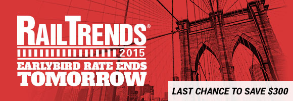 RailTrends 2015 - November 19-20, 2015 - W New York Hotel - New York City